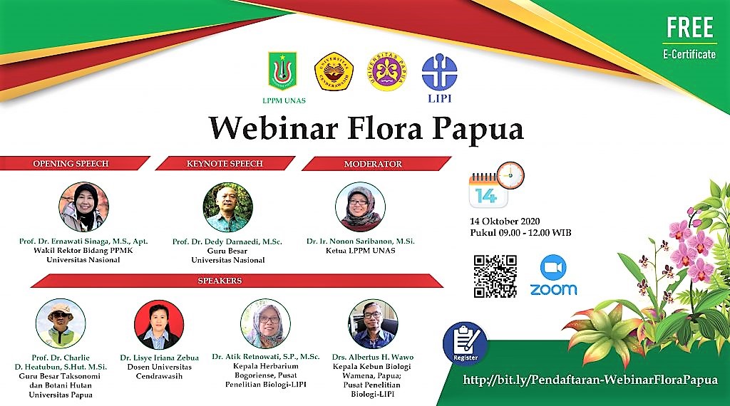 webinar flora papua